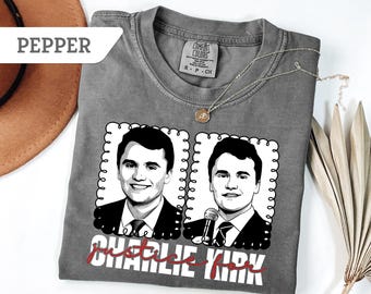 Comfort Colors®Justice for Charlie Kirk Sweatshirt, Prayers for Charlie Kirk Tshirt,Republican Shirt, Free Speech Tee,Human Rights Political