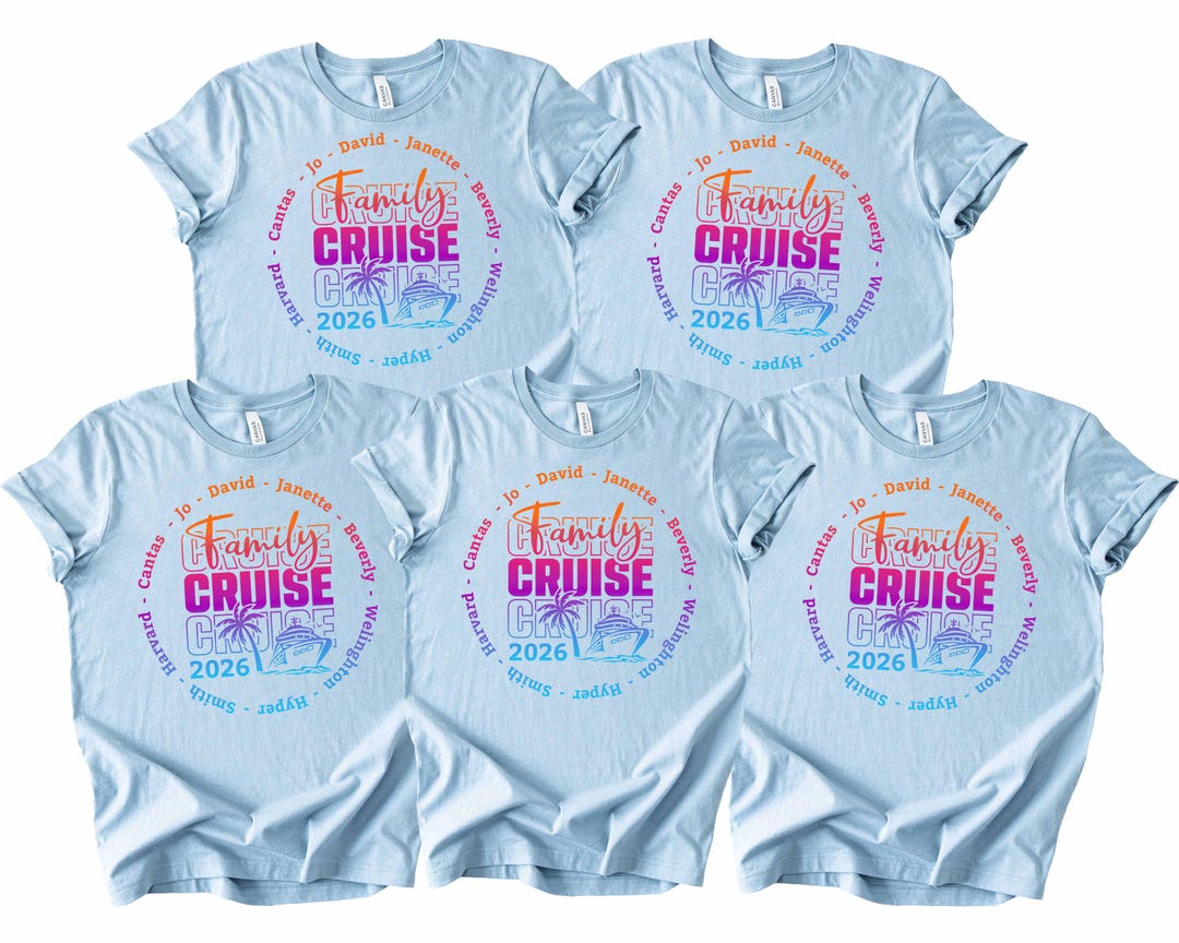 2026 Family Cruise Tshirt, Cruise Vacation Tee, Making Memories Shirt ...