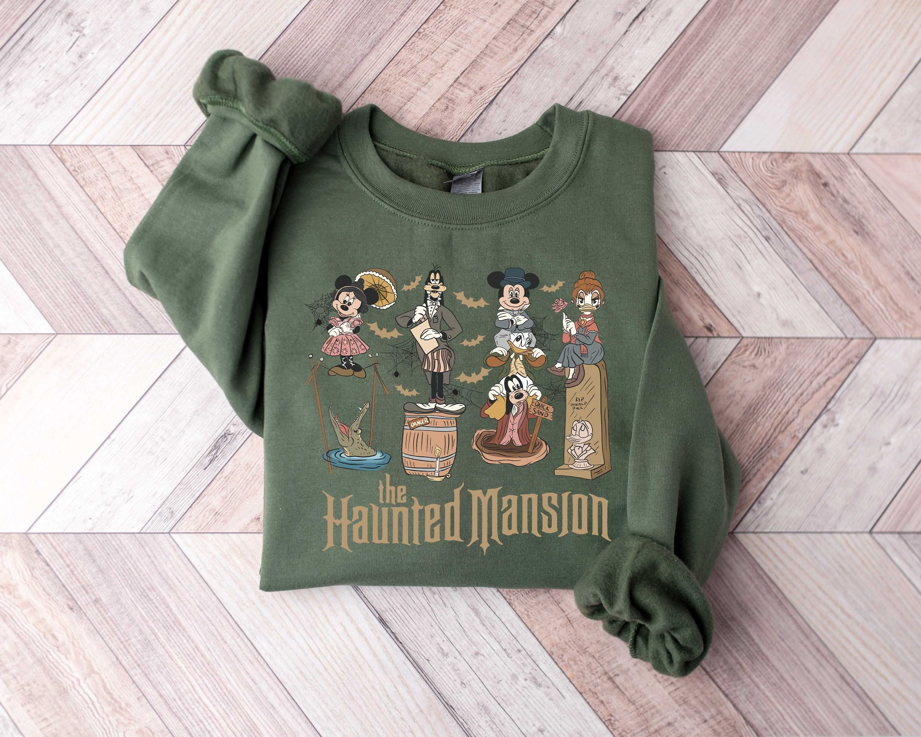 Haunted Mansion Sweatshirt - Etsy Haunted Mansion Sweatshirt - Etsy