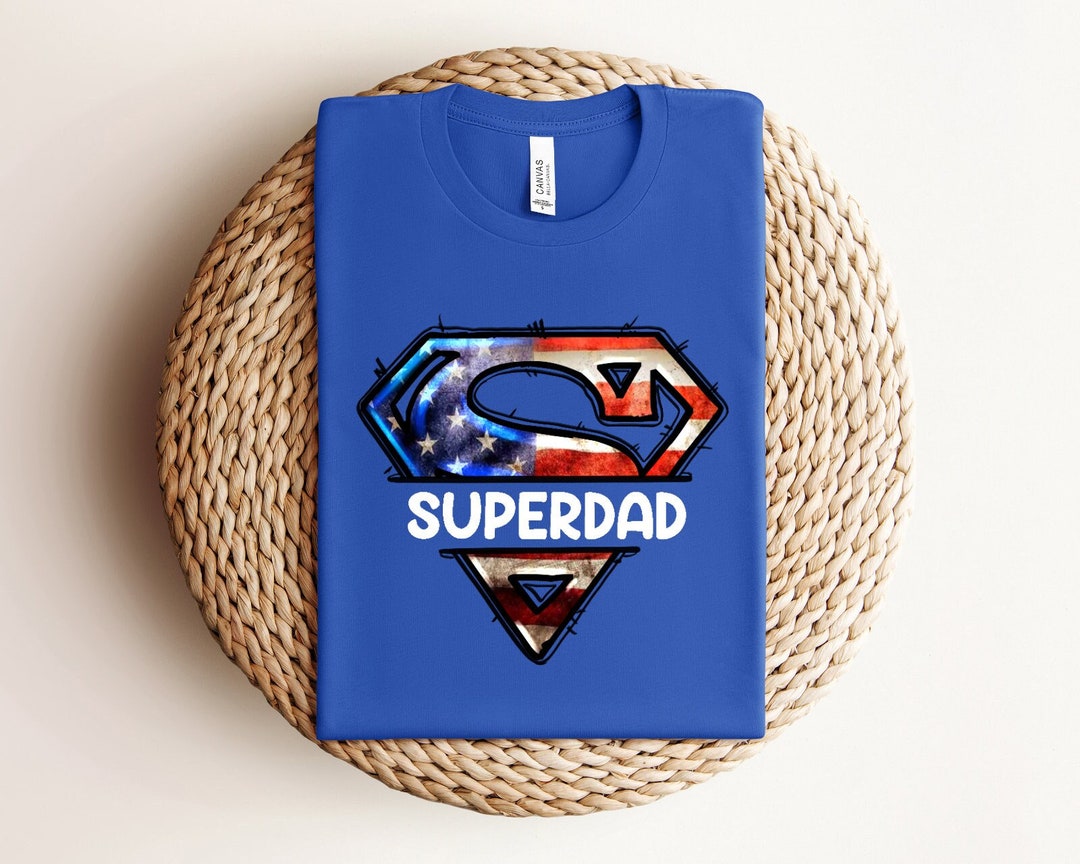Superdad Superhero T-Shirt Father's Day Gift for Daddy