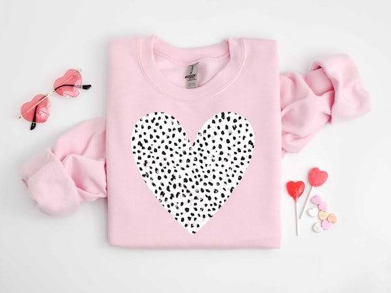 Dalmatian Heart Pullover Dalmatian Heart Pullover