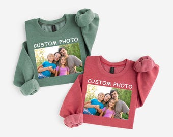 Custom Sweatshirt, Personalized Writing Saying Sweatshirt, Custom Logo Sweatshirt, Custom Crewneck, Custom Family Kids Sweatshirt