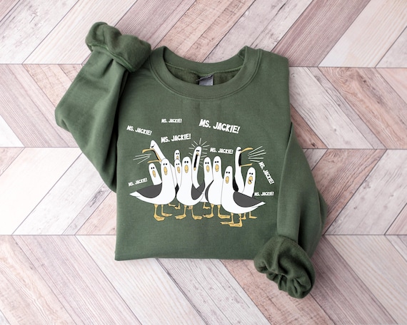 Custom Seagulls Teacher Sweatshirt, Funny Teacher Tee, Teacher Appreciation Gift, Disney Seagull Shirt, Nemo Teacher Vneck, Seagull Hoodie