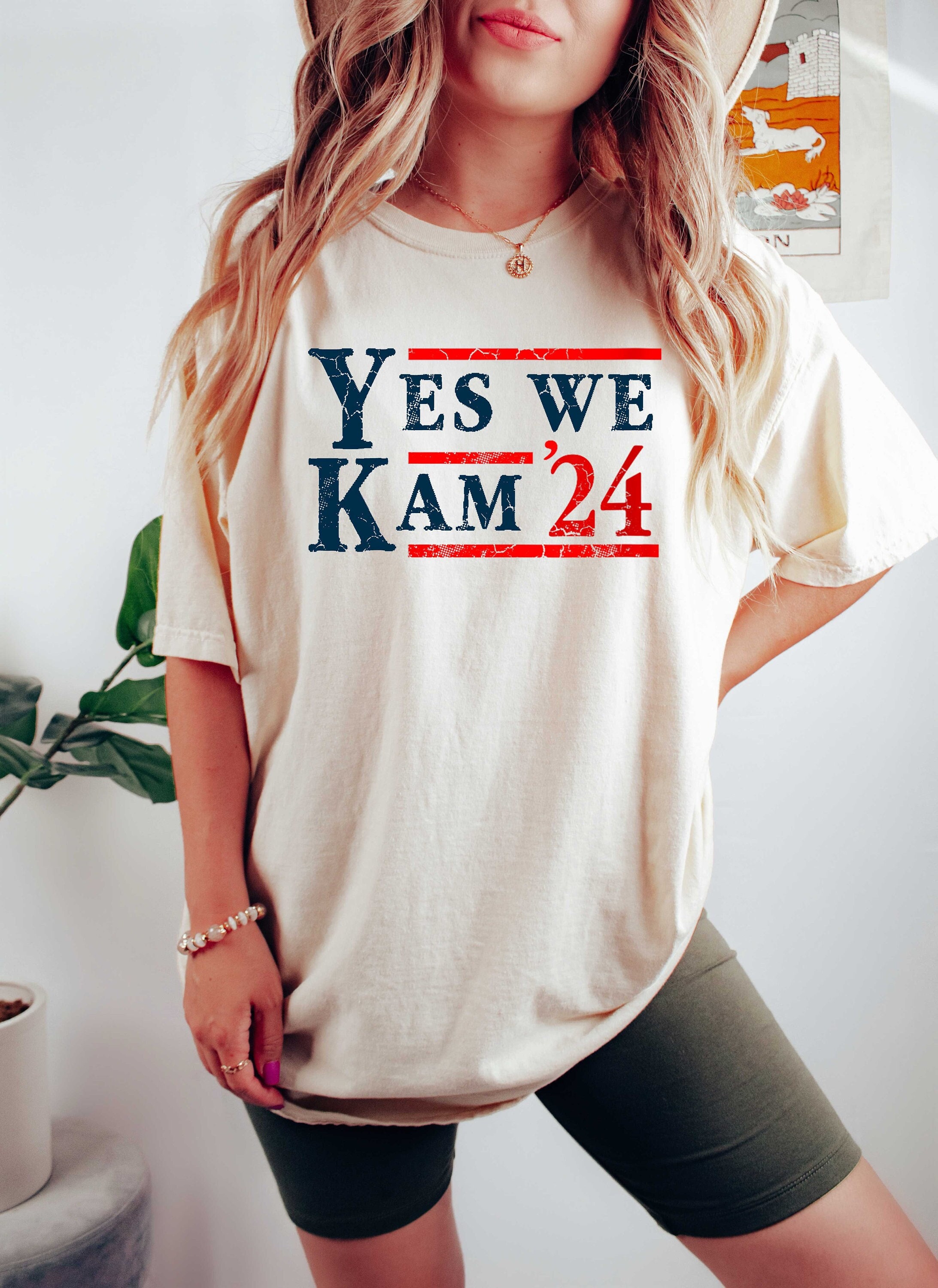 Yes We Kam 24 Shirt, Kamala Harris 2024 Shirt, Kamala Is The First Women President Shirt, Madam President Shirt Sweatshirt, Kamala Harris