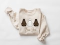 Ghost Boo Jee Sweatshirt, Halloween Ghost Sweater, Floral Ghost Shirt, Halloween Crewneck Sweater, 2023 Happy Halloween, Retro Spooky Season
