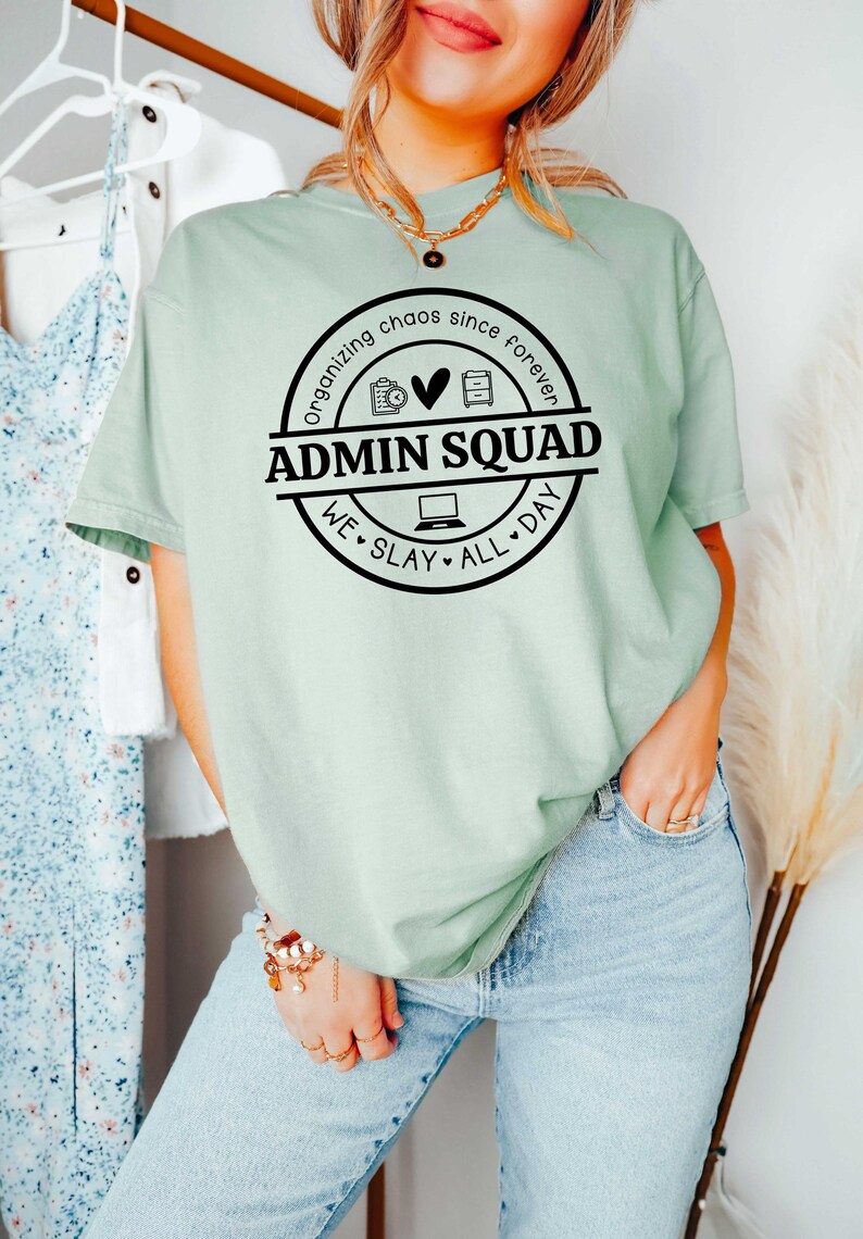 Admin Squad Shirt, Office Squad Sweatshirt, Administrative Assistant ...