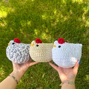 Crochet Chickens