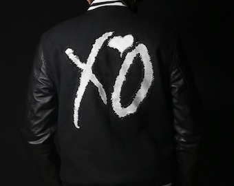 Weeknd XO Varsity Jacket, Cosplay Jacket