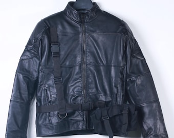 Metal Gear Solid Delta Cosplay Jacket, Big Boss Snake Leather Jacket