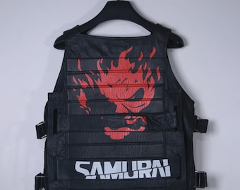 Johnny SilverHand Vest, Cyberpunk Cosplay Costume