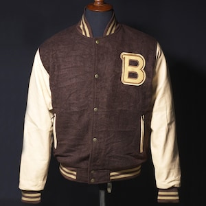 Inspired From Hotline Miami Jacket, Ryan Gosling Varsity Jacket, Videogame Cosplay Costume, Men&#39;s Baseball Wool Jacket