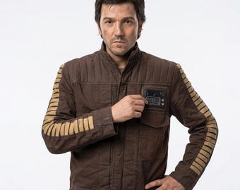 Rogue One Star Cassian Andor-jas, cosplayjas voor heren