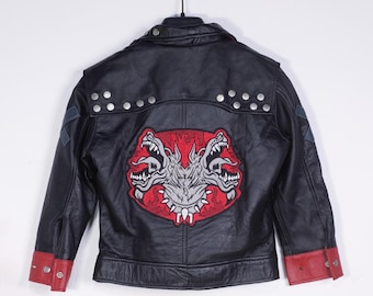 Arcane VI Cosplay Jacket, Unisex Leather Cosplay Costume