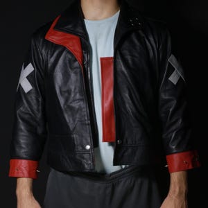 Arcane VI Cosplay Jacket, Unisex Leather Cosplay Costume