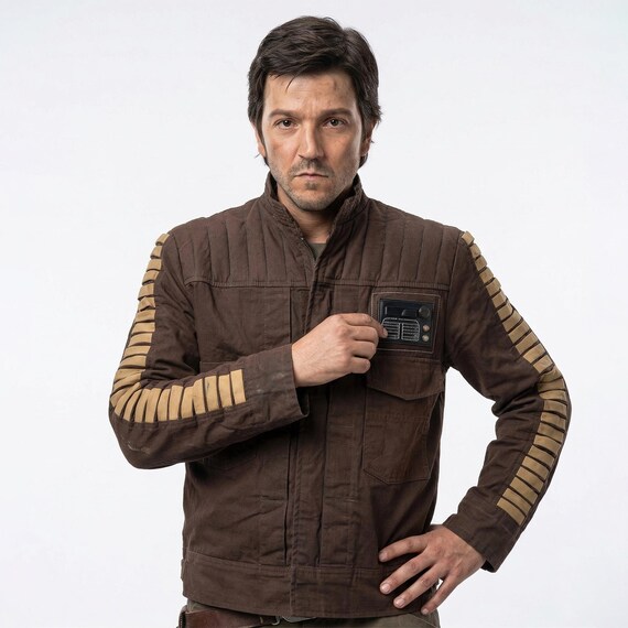 Rogue One Star Cassian Andor Jacket, Men's Cosplay Jacket