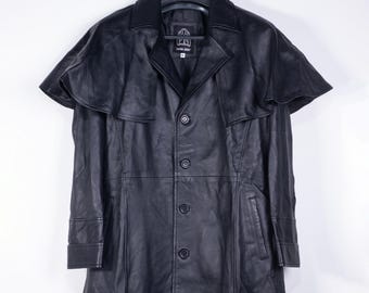 Bloodborne Hunter Cosplay Leather Coat, Distressed Long Trench Coat, Game Duster Coat, Leather Cape With Coat, VideoGames Lover Gift