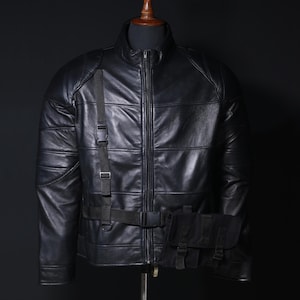 Metal Gear Solid Delta Cosplay Jacket, Big Boss Snake Leather Jacket