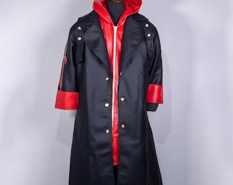 Inspired By Nero DMC 4 Costume, Devil May Cry 4 Nero Leather Cosplay Coat