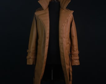 Gambit Remy LeBeau Inspired Cosplay Coat,X-Men Leather Trench Coat