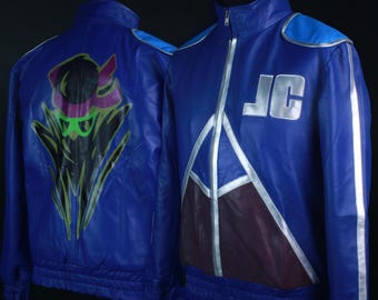MK11 Johnny Cage Leather Cosplay Jacket - Mortal Kombat II Karl Urban JC Jacket