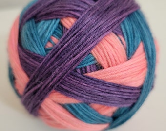 Self-striping sock yarn - Harvey - Hand-dyed to order