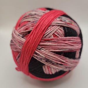 Self-striping Sockenwolle - &quot;Archer&quot; - Auf Bestellung handgefärbt