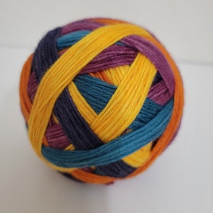 Self-striping Sockenwolle - &quot;Felicity&quot; - Handgefärbt auf Bestellung