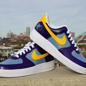 Memphis Pro Basketball Painted Nike Air Force 1