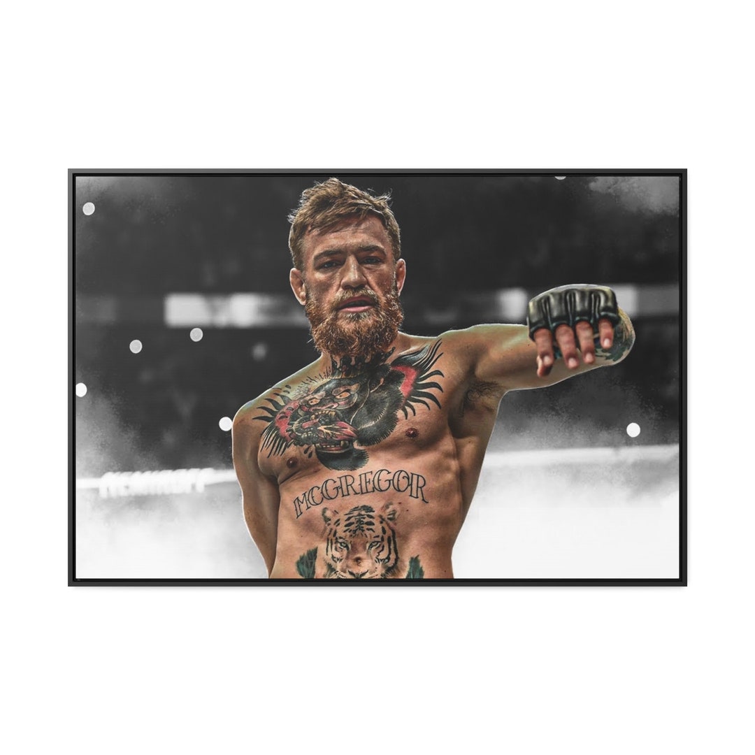 Conor Mcgregor billionaire Strut Canvas Print UFC Double Champion
