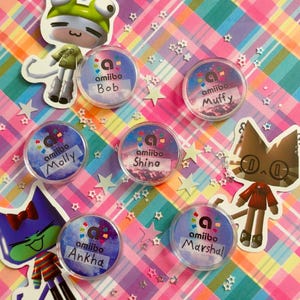 Pièces Amiibo Animal Crossing (tous les villageois)