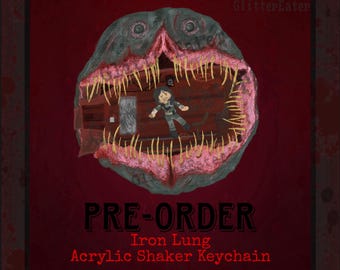 ¡¡¡RESERVA LLAVERO ACRISTALINO IRON Lung EN ACERO!!!