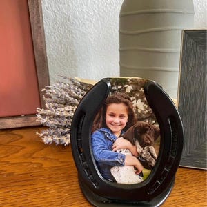Horse Shoe Picture Frame