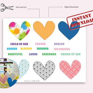 Bible Journaling Printable, Bible Journaling,