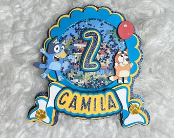 Bluey Cake Topper