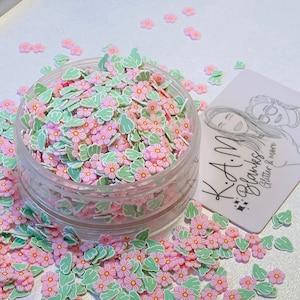Fleurs de cactus tranches d'argile polymère \ boule à neige saupoudrer de slime ajouter en tranches fausse cuisson nail art fabrication de bougies artisanat en résine \ gobelets \ désert