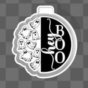 Hey boo Car Freshie Silicone mold, Molds for Freshies, Aroma Beads Mold, Silicone Freshie Mold,