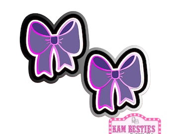 Bow Freshie Silicone Vent Clip molds, Molds for Freshies, Aroma Beads Mold, Silicone Freshie Mold, Vent Clip freshie molds