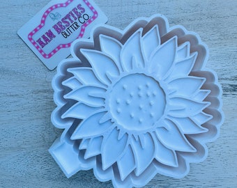 Sunflower Freshie Silicone mold, Molds for Freshies, Aroma Beads Mold, Silicone Freshie Mold, Vent Clip freshie molds