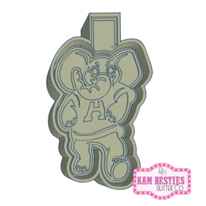 Alabama Elephant Car Freshie Silicone mold, Molds for Freshies, Aroma Beads Mold, Silicone Freshie Mold, Football, Bama, Roll Tide
