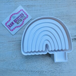 Rainbow Car Freshie Silicone mold, Molds for Freshies, Aroma Beads Mold, Silicone Freshie Mold, Vent Clip freshie molds