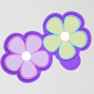 Flower vent Freshie Silicone mold, Molds for Freshies, Aroma Beads Mold, Silicone Freshie Mold, Vent Clip freshie molds, Retro