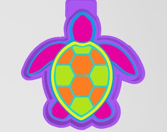 Moldes de silicona para Freshies (tortuga, playa, verano), tamaño completo, con aroma a perlas, el más vendido