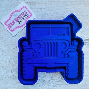 Beep Beep Car Freshie Silicone mold, Molds for Freshies, Aroma Beads Mold, Silicone Freshie Mold, Vent Clip freshie molds, 4x4, Ducks