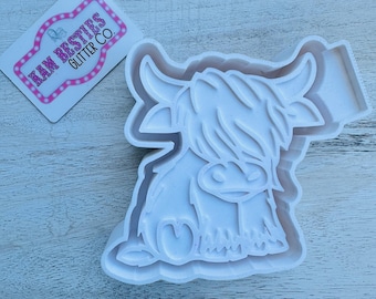 Baby Cow Freshie Silicone mold, Molds for Freshies, Aroma Beads Mold, Silicone Freshie Mold, Vent Clip freshie molds, Highland