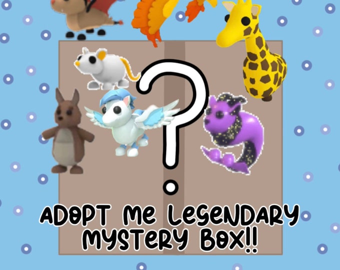Adopt Me Legendary Pet Mystery Box Etsy