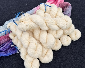100g sock yarn for dyeing undyed strand of yarn