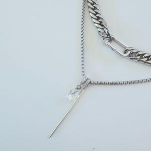 Dreamy Crystal & Spike Charm Necklace Set  |  Multi Charm Layered Necklaces  |  Carabiner Layering Necklaces  |  Add Your Own Charms!