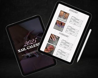 CALENDARIO DE UÑAS 2025