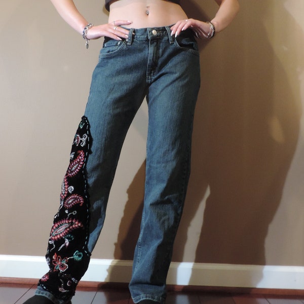 Sarah's Jeans (vintage boho mid-rise, straight leg)