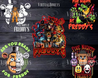 Five Nights At Freddy's 100 Adesivi In Vinile Impermeabili Per - Foto 3